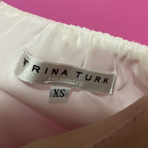 Trina Turk White Polyester Blouse - Picture 7 of 8